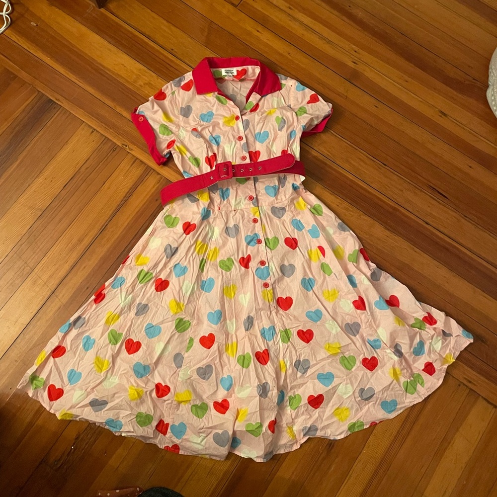 Unique Vintage Heart Dress